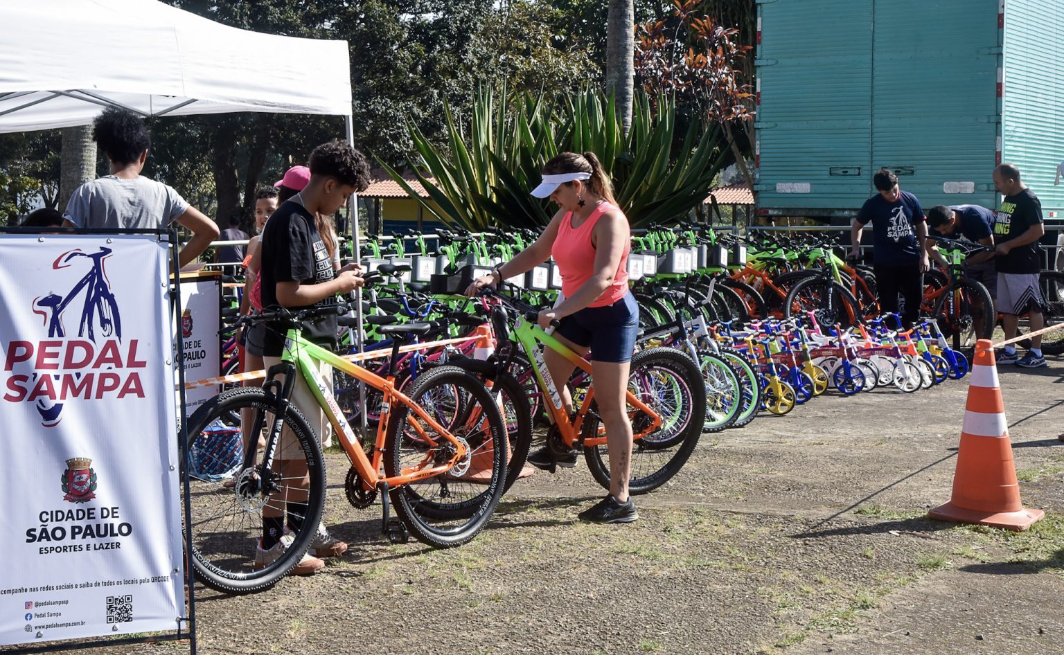 Pedal Sampa proporciona mobilidade urbana sustentável e de graça